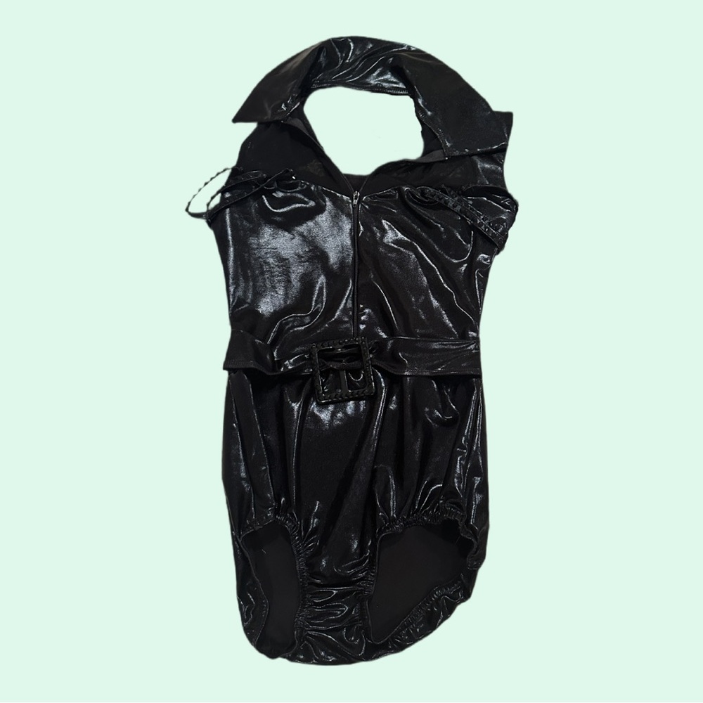 Latex Leotard Dance Costume